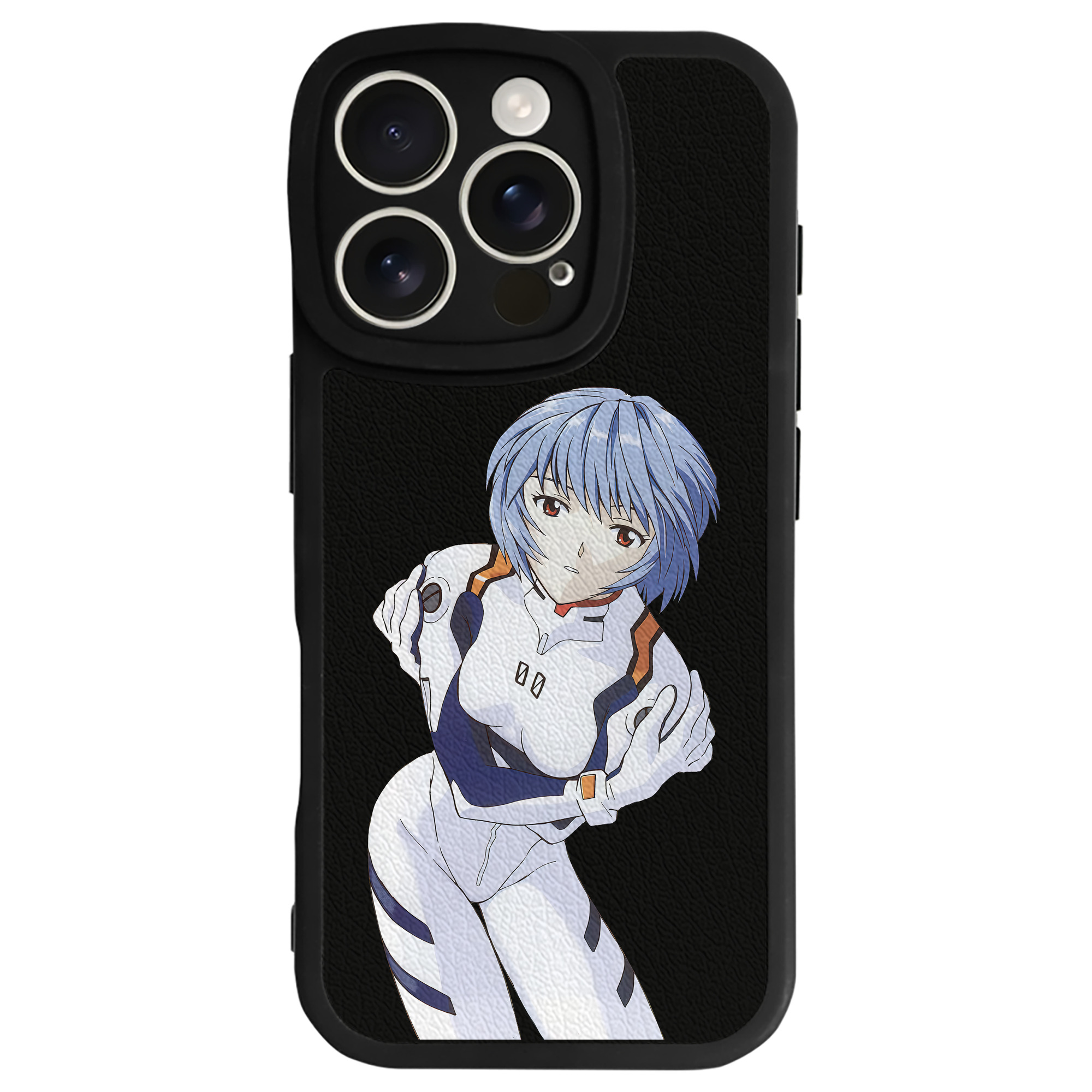 （画像用） EVA 新世紀エヴァンゲリオン 【iPhone 16シリーズ対応】シリコンスマホケース（レザー調） 材質：シリコン